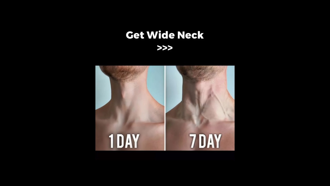 Get Wide Neck 💪 #skincare #glowup #mensfashion #explorepage