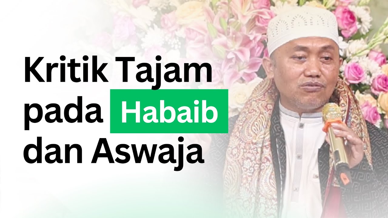 KH Idrus Ramli Kuliti Aswaja di Gedung Rabithah Alawiyah | Nabawi TV
