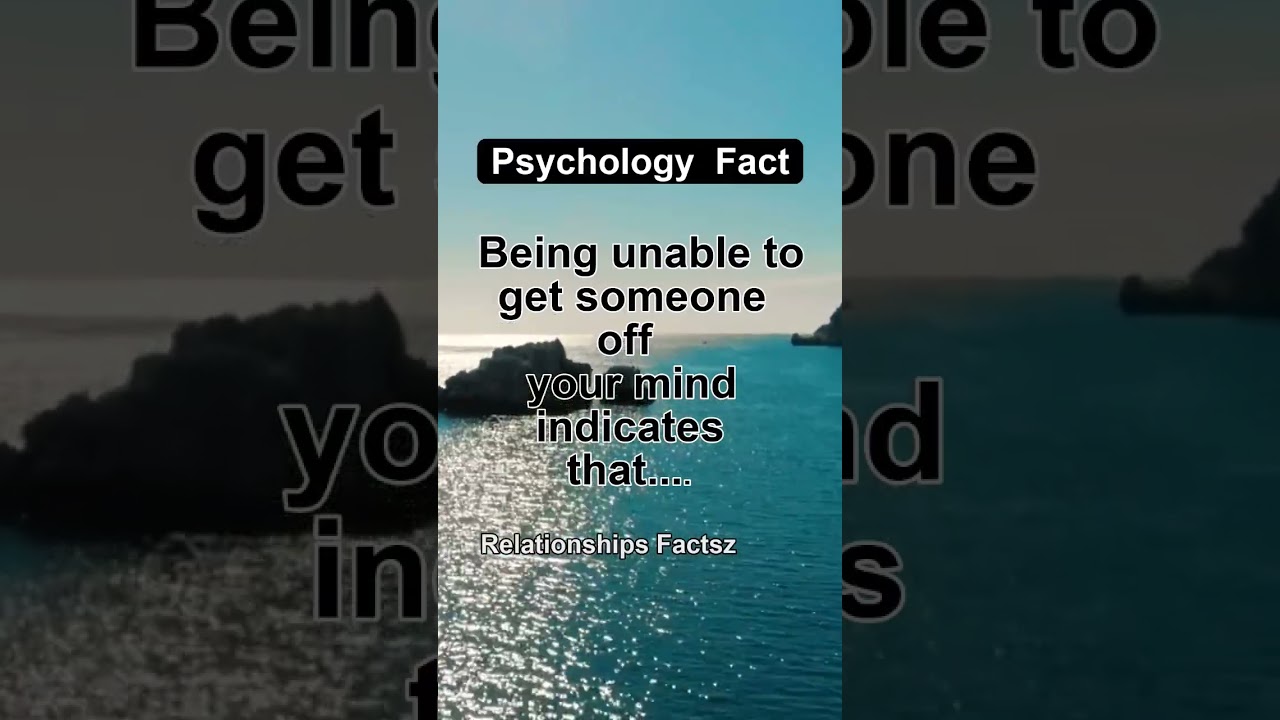 When you can't get someone off your mind...🥺 #shorts #psychologyfacts