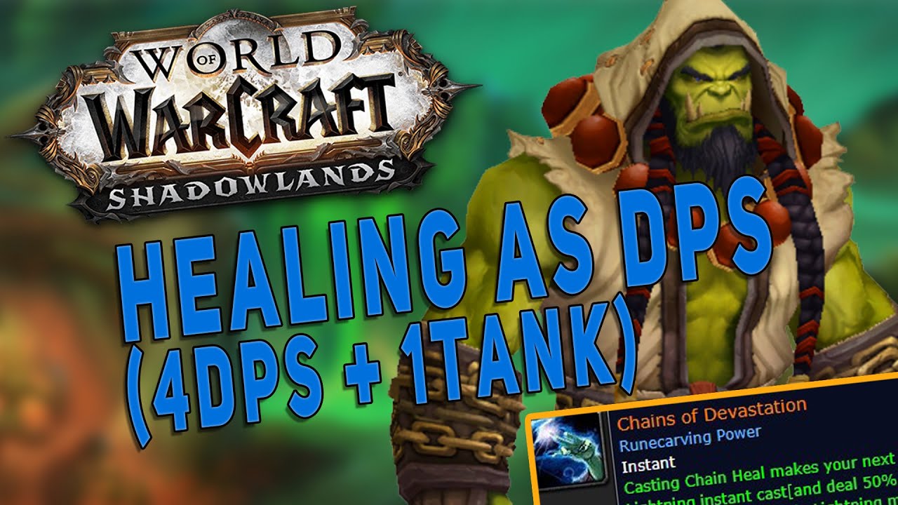 Shadowlands Healing M+ Dungeon As DPS (Elemental Shaman) | +15 Plaguefall (2 Chest) - WoW 9.0.5