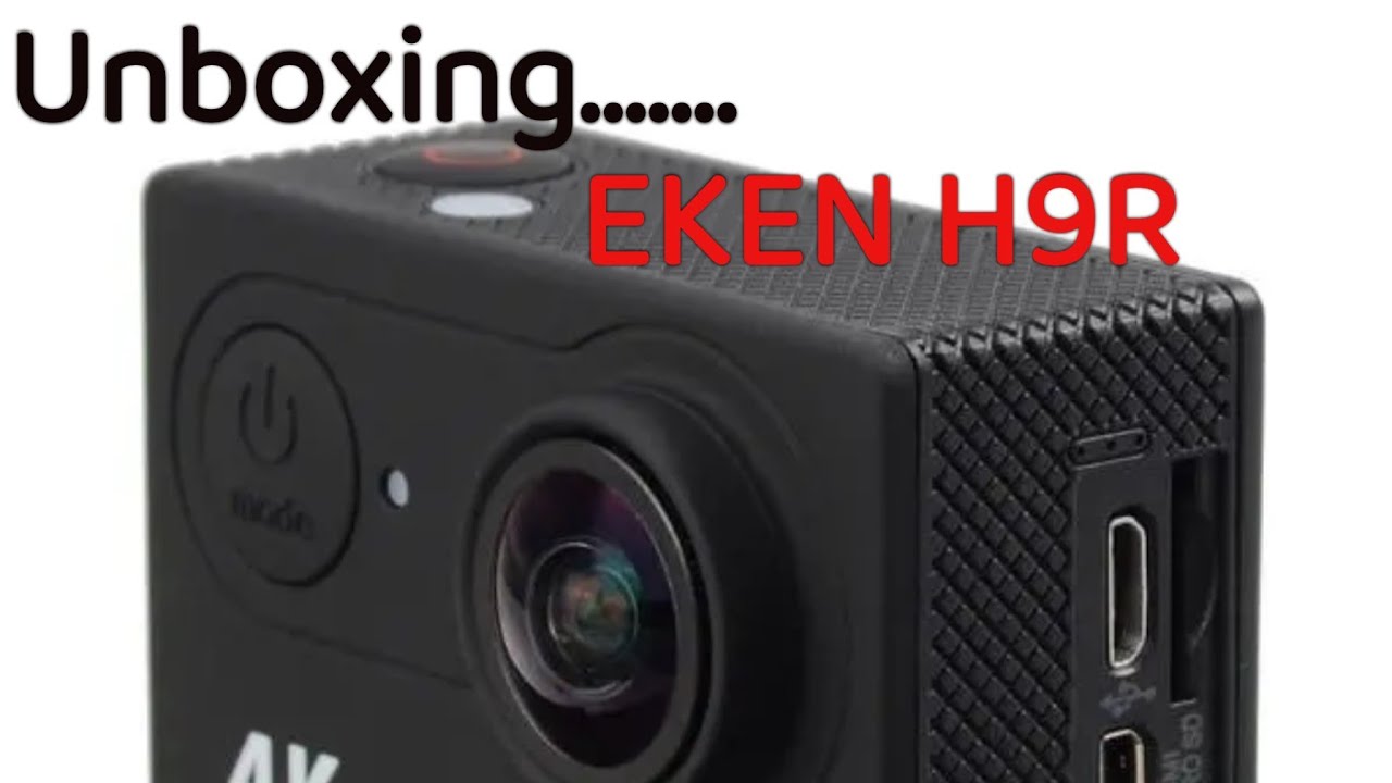 Unboxing EKEN H9R Sport Action Camera. @BanggoodTV