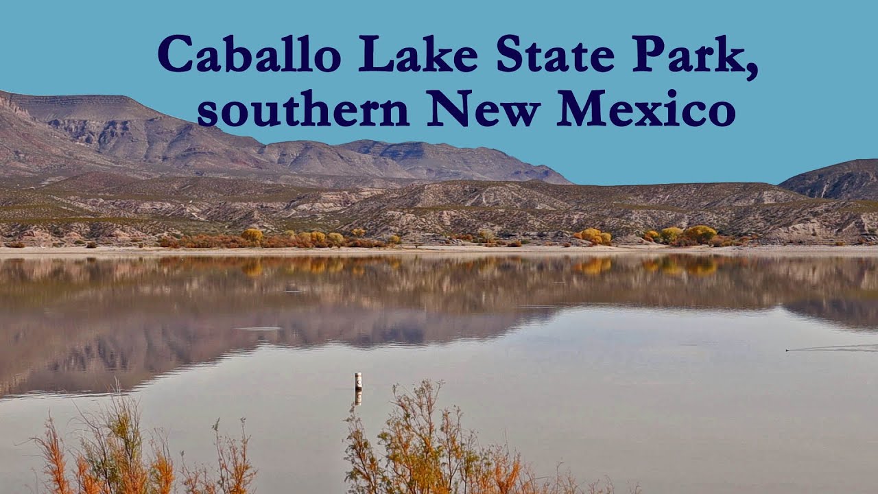 Caballo Lake State Park, southern New Mexico