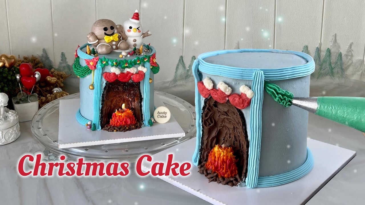 Christmas Cake Design Ideas and Decorating Tutorials for a Merry Christmas | Cake Decorating