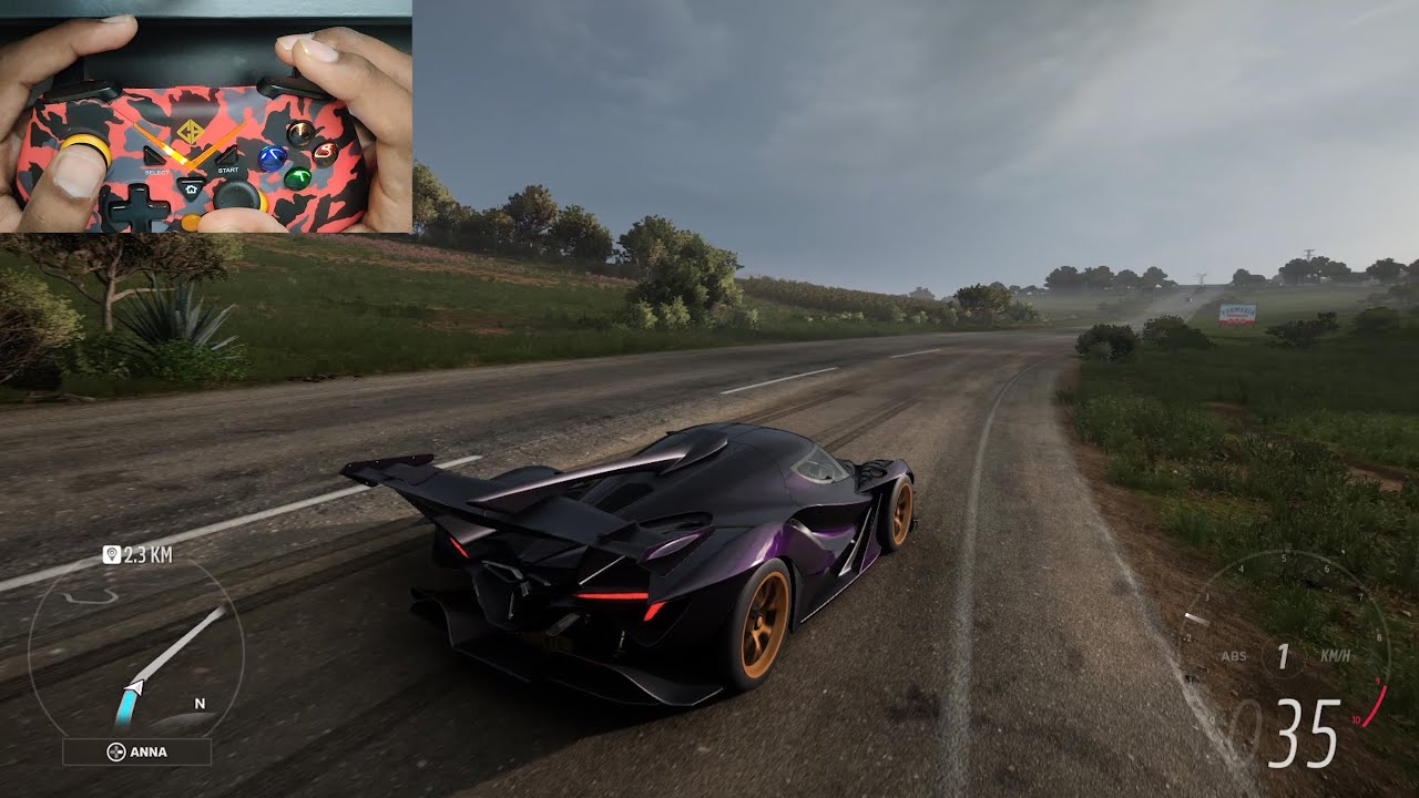 Apollo Intensa Emozione | cosmic byte controller | forza horizon 5 - gameplay | revlimiter