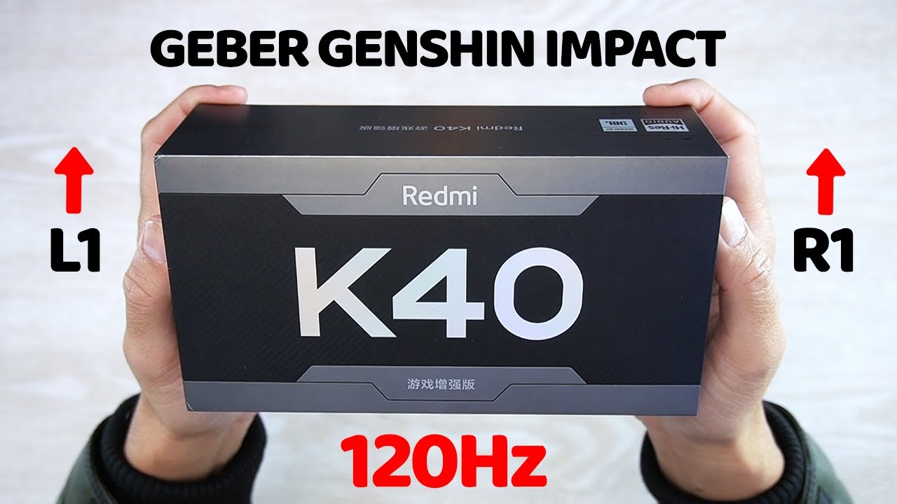 4jtan.. Hape REDMI K40 GAMING Murah dari Xiaomi⁉️ L1R1 120HZ Gempur Genshin Impact, PUBG, COD🔥