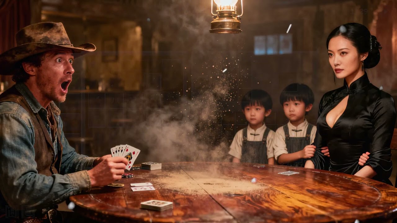 He Won Chinese Widow with Twins In a Poker Game as a Cruel Joke, But He Froze When She Said Her Name