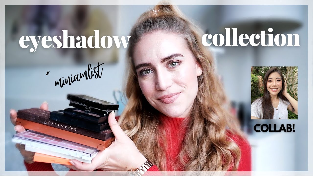 MY REALISTIC & MINIMALIST EYESHADOW COLLECTION 2020 (I Decluttered Half My Palettes) w/ @Sally Choi!