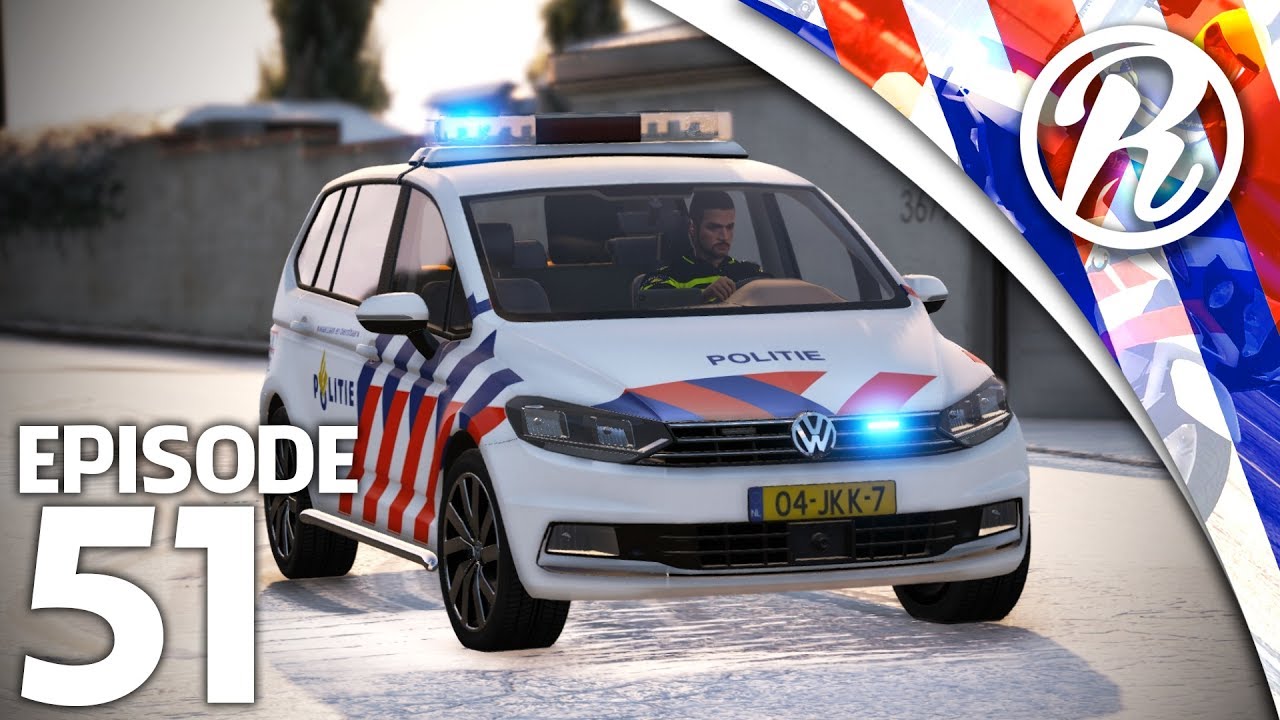 [GTA5] DE LAATSTE PATROL IN DEZE VW TOURAN?! - Royalistiq | Nederlandse Politie #51 (LSPDFR 0.31)