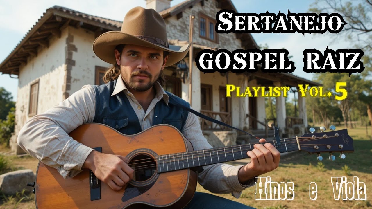 Chapéu de Palha | Hinos e Viola | Sertanejo Raiz Gospel