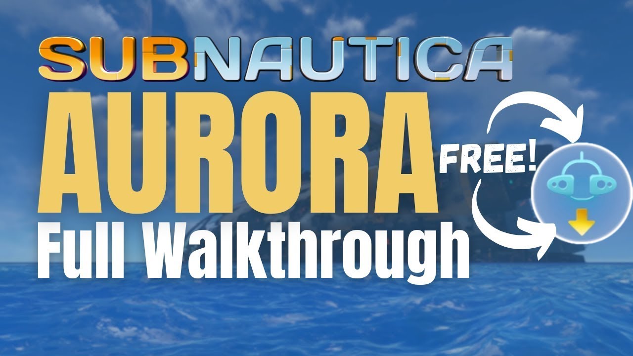 Full Aurora Walkthrough Exploration + Door Codes | Subnautica #subnautica