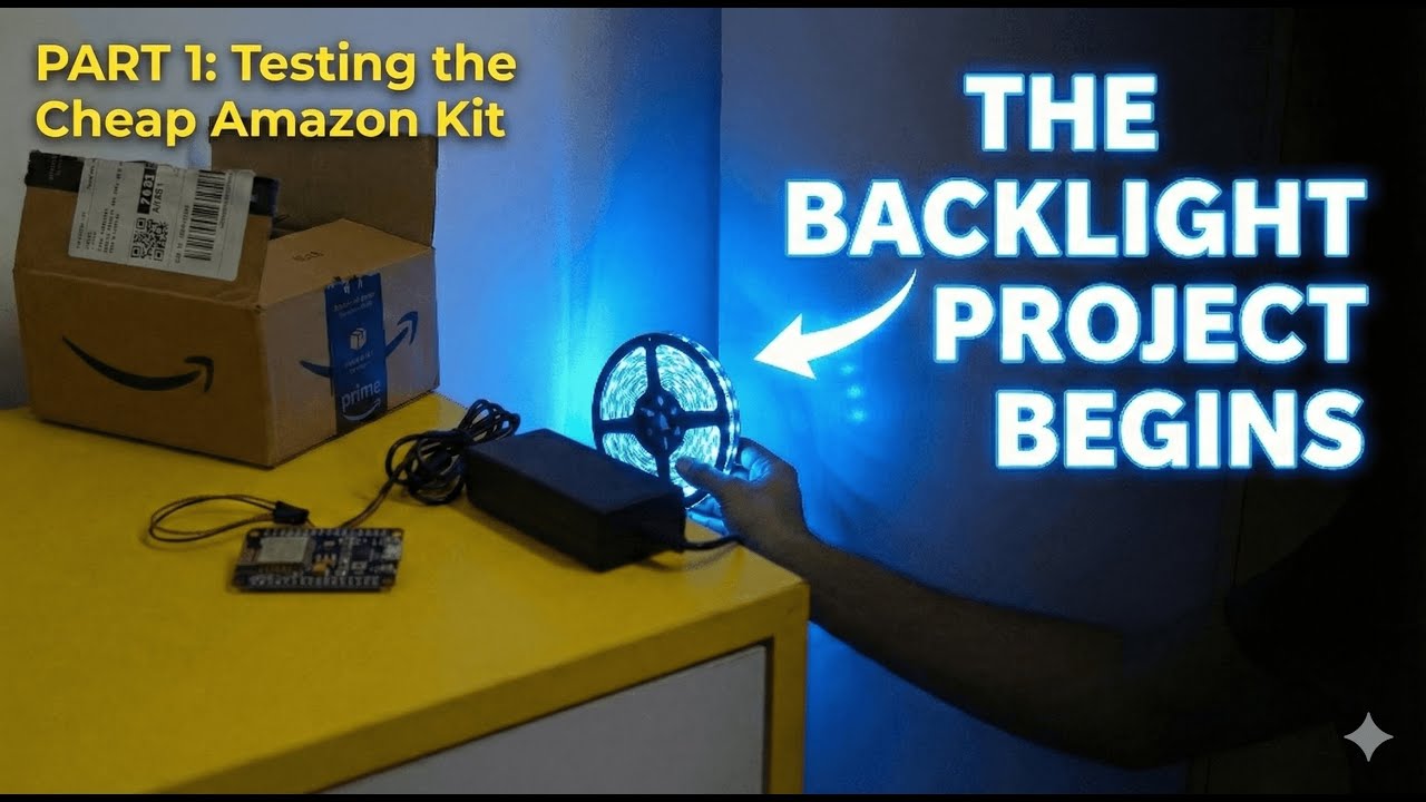 Подсветка шкафа своими руками. Часть 1: Тестирование недорогого набора WLED от Amazon за 1600 ₹. ...