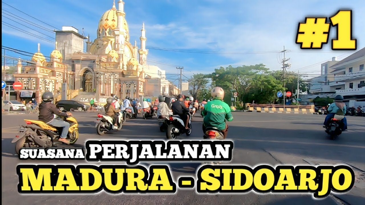 Madura Jembatan Suramadu - Sidoarjo Jam Pulang Kerja#1