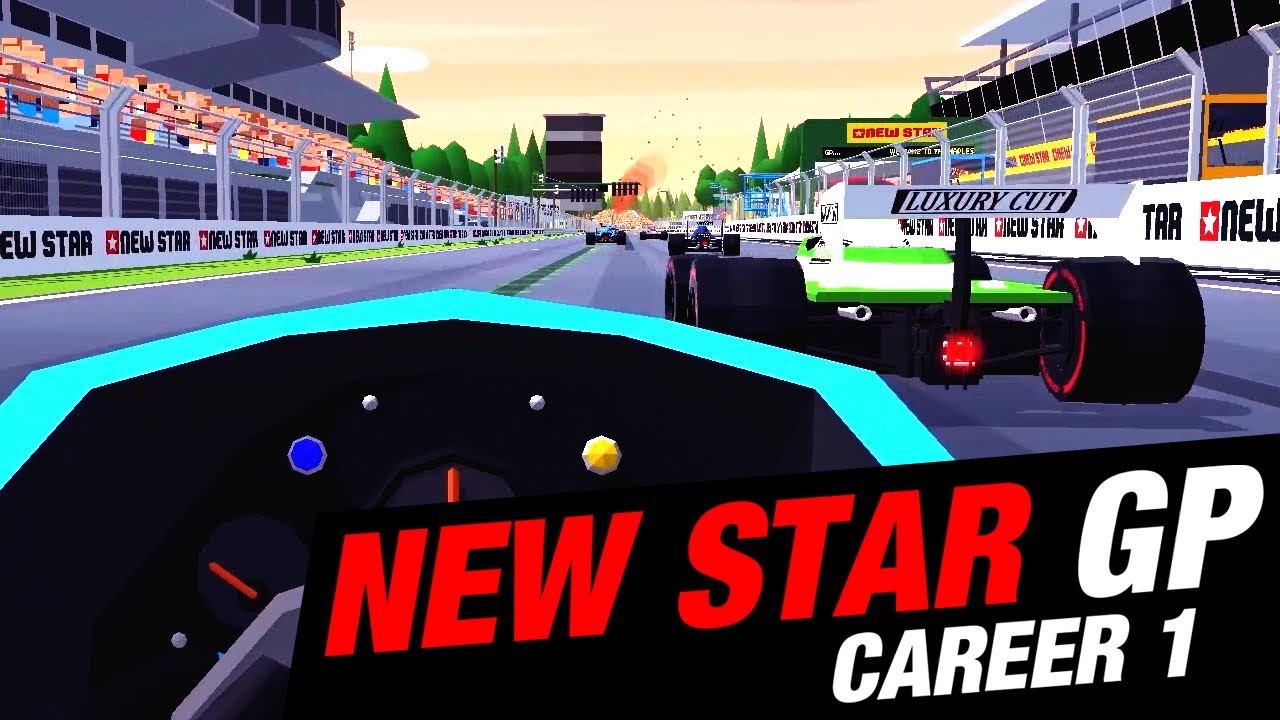 New Star GP Career Mode Gameplay