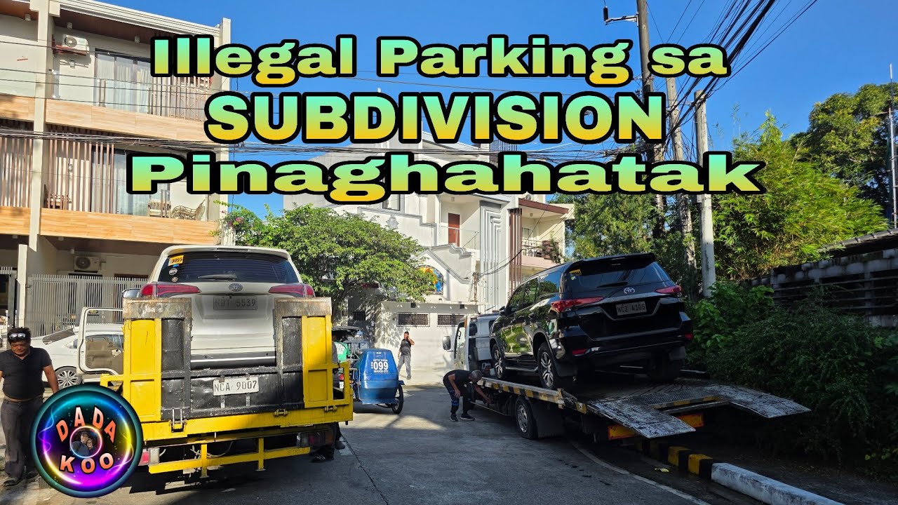 Reklamong illegal parking sa isang village, tinugunan ng SOG, MMDA