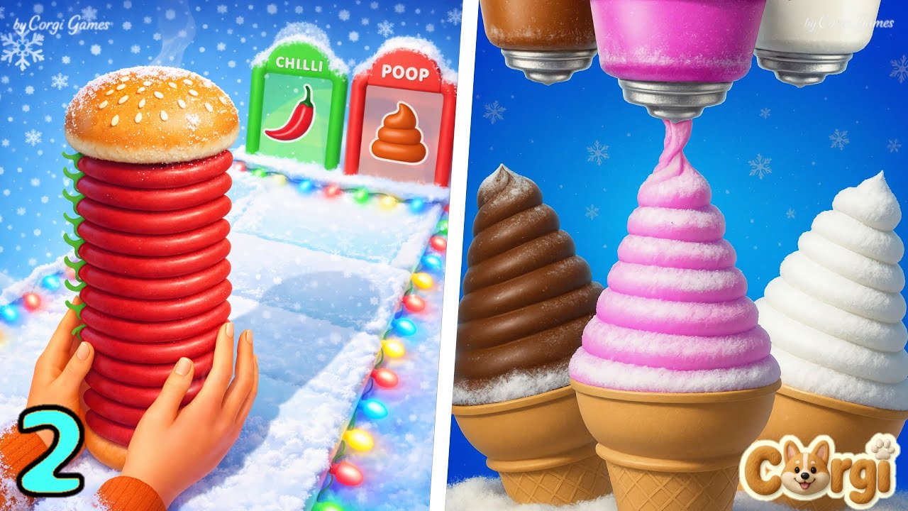 Burger Master 🆚 Ice Cream Inc. - All Levels Satisfying Walkthrough Gameplay | PART 2