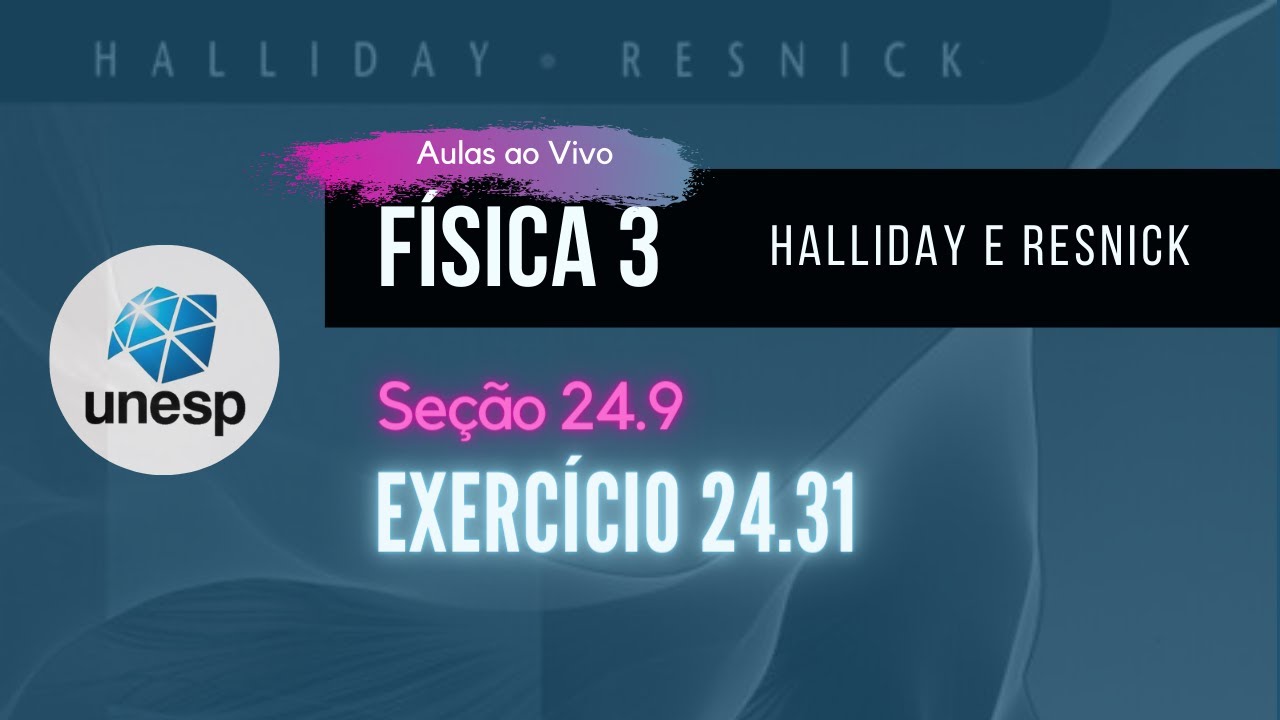 Exercício 24.31 - Potencial Produzido por uma Distribuição Contínua de Cargas | Halliday vol. 3