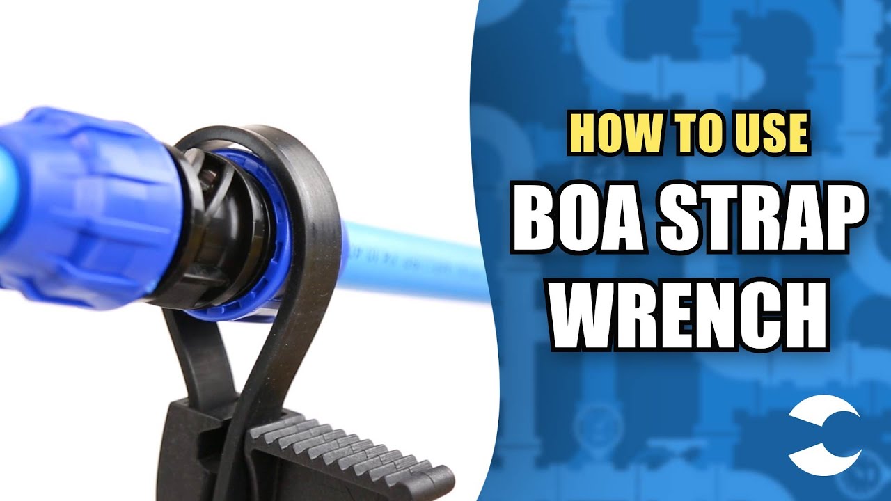 How to use a Boa Strap Wrench | Essential for fitting pipes!