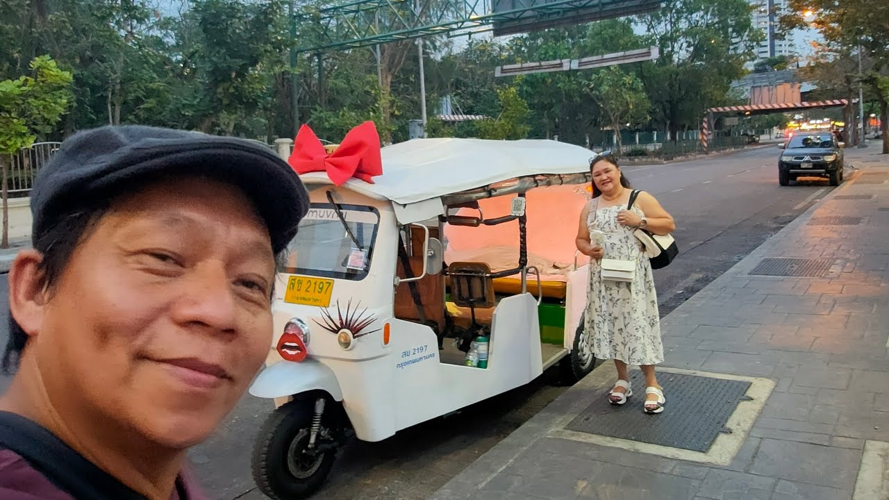 The Bangkok City Hop on hop off Bus Tour Thailand roads and street view Today  ✅️ #bangkokthailand