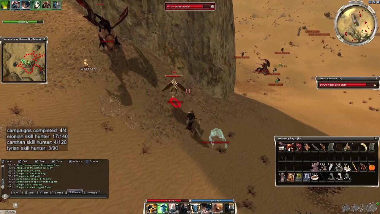 Dervish Solo Challenge Ep.37 - Elite Skill Hunting - Dervish Elites done!