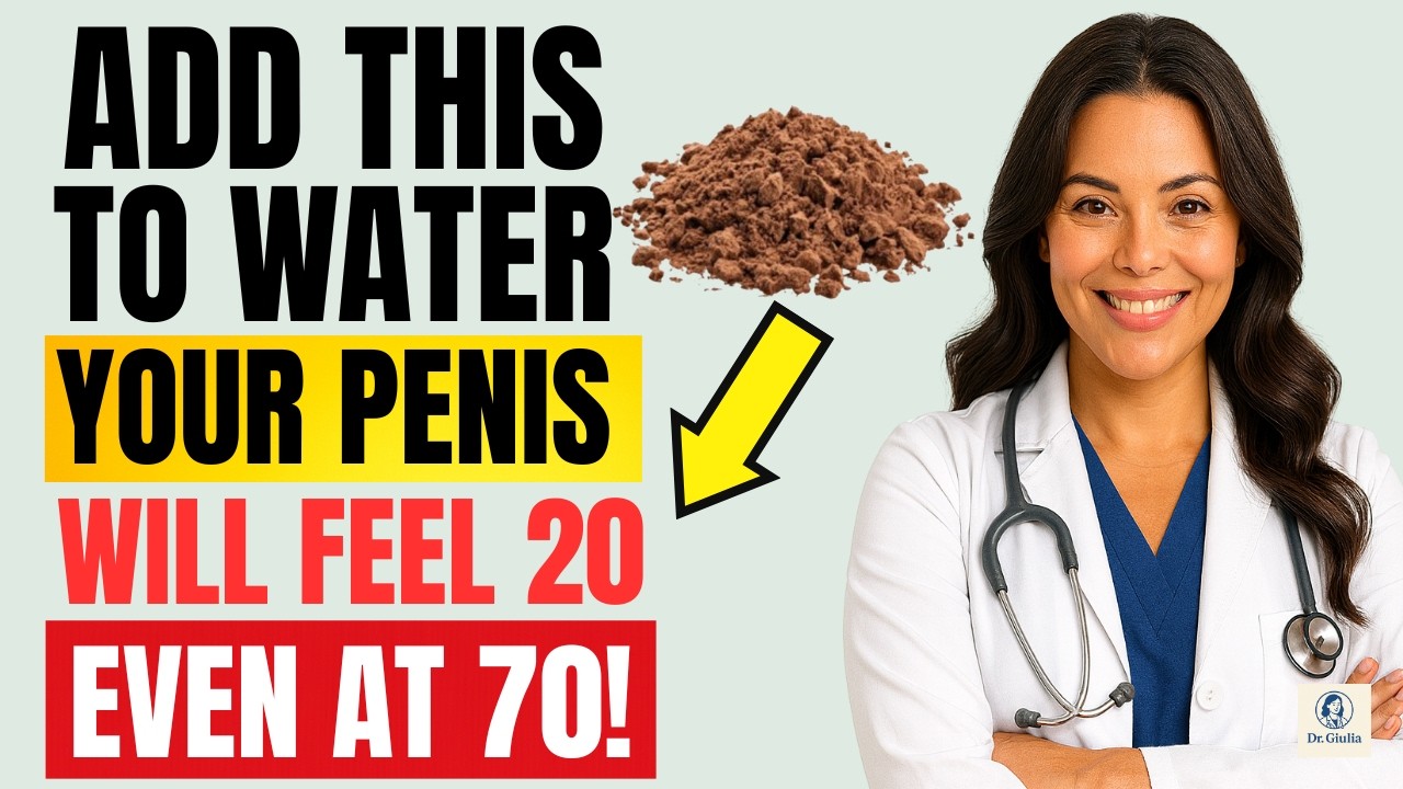Don't Drink Plain Water After 60! Add THIS Mineral for Prostate Health | Dr. Nerita Explains