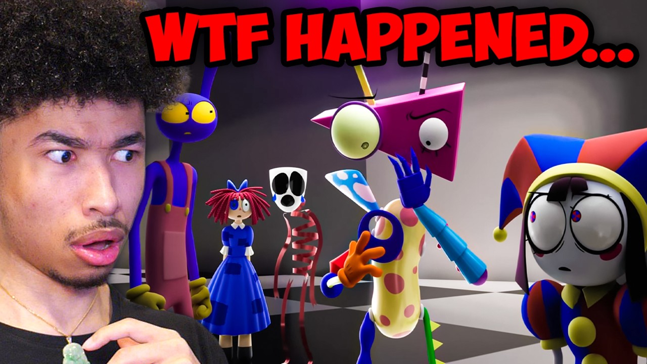 WHAT DID I JUST WATCH??? | THE AMAZING DIGITAL CIRCUS - Ep 8: hjsakldfhl REACTION