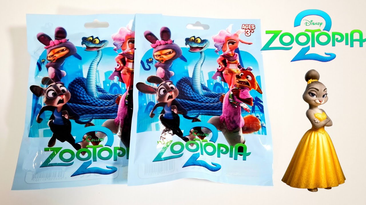 Zootopia 2 Surprise figures unboxing 2026