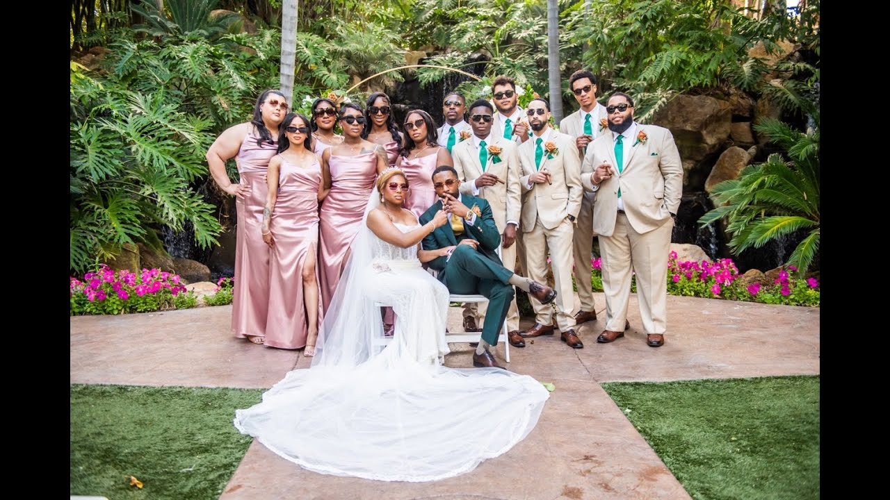Luxury Garden Wedding at Grand Tradition Estate | Maqaiya + Jeremy