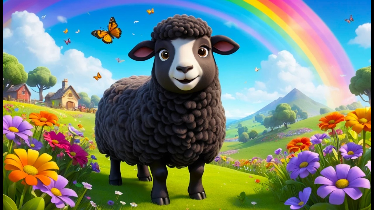 Baa Baa Black Sheep | Classic Nursery Rhyme for Kids | Wool Song Sing Along