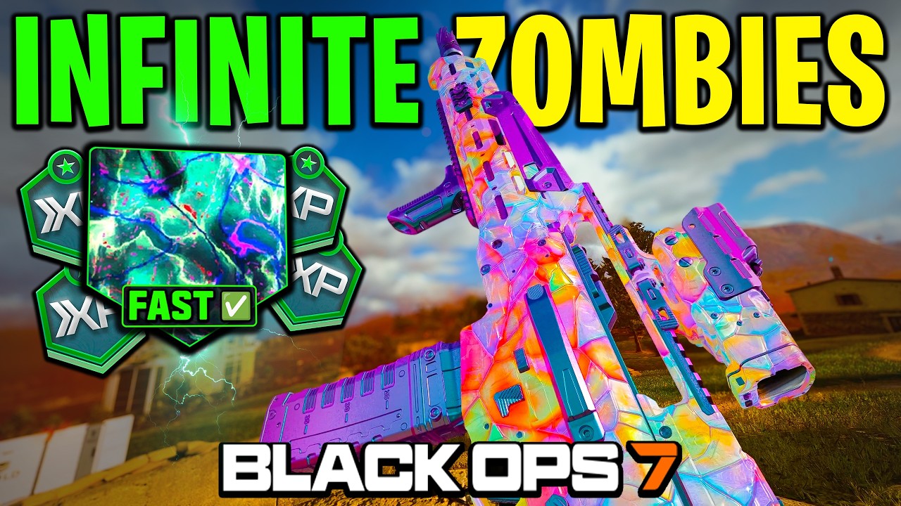 *NEW* INFINITE ZOMBIE XP FARM In Black Ops 7 ENDGAME! ( FAST XP & GENESIS CAMO! )