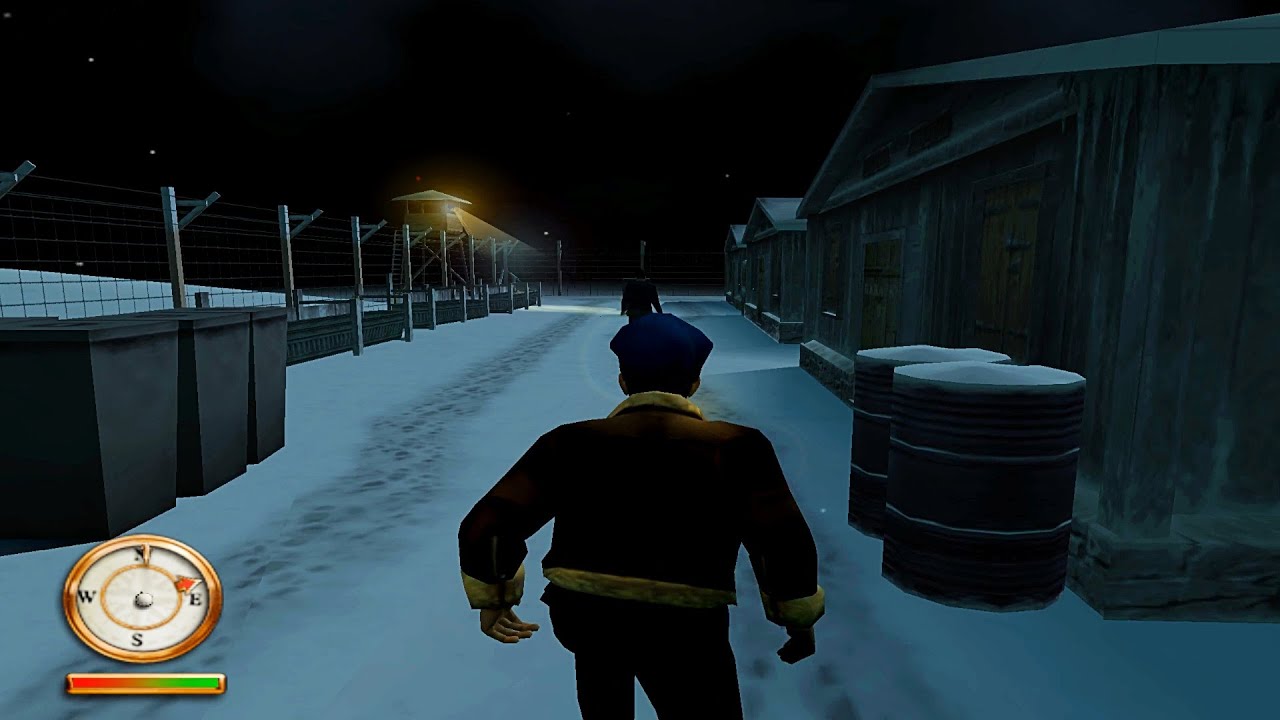 The Great Escape (2003 Video Game) PS2 Walkthrough # 1 (WINTER BREAKOUT)