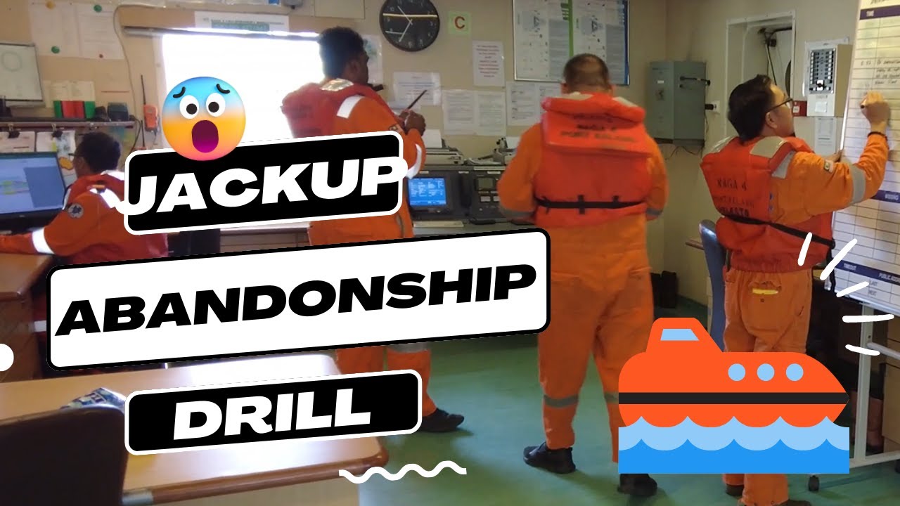 Jack Up Drilling Rig Abandonship Drill