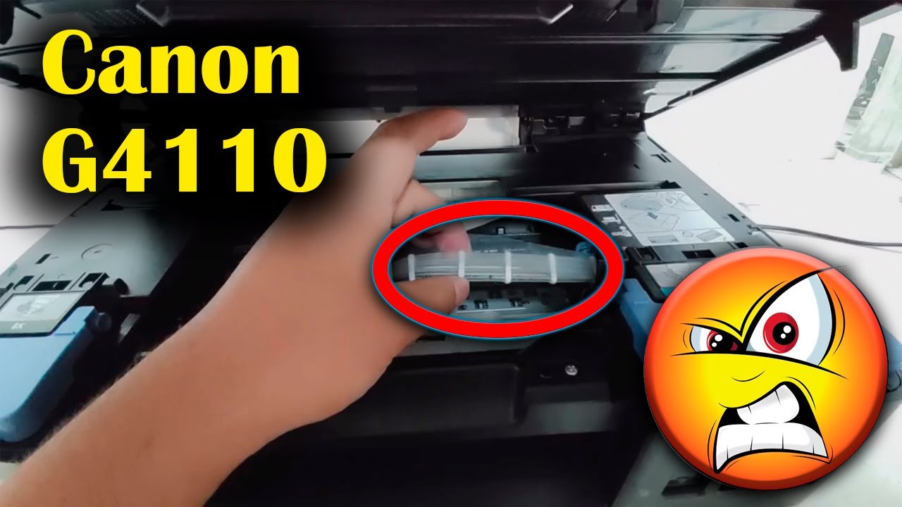 ▶ #impresora  Canon Pixma G4110 😻 Sacar aire de las mangueras ❓ #Purgadodetitntas #canon