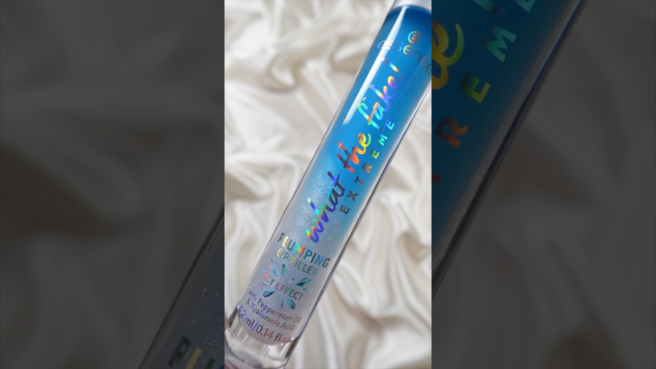 #essencemakeup  What The Fake! Ice Ice Baby! Extreme Plumping Lip Filler ❄️ #shorts #viral