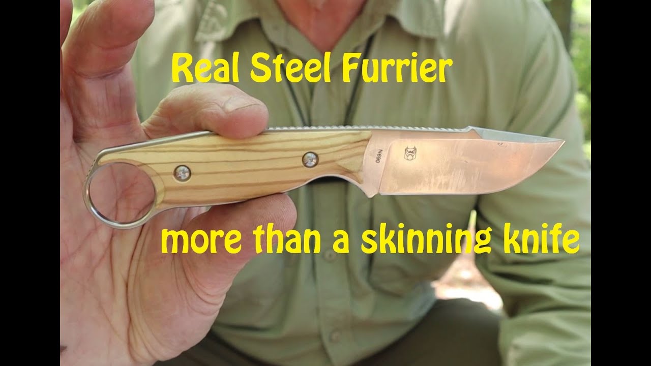 Real Steel Furrier — небольшой нож для снятия шкур (плюс)