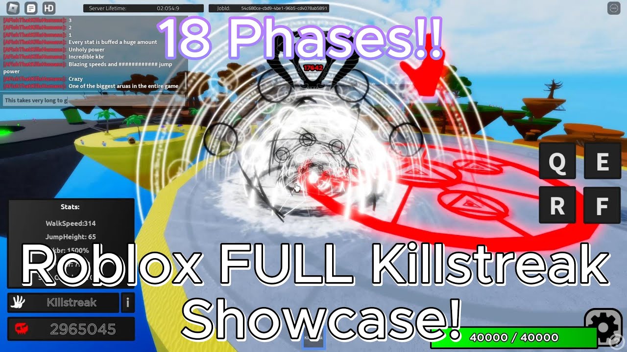 The Roblox Killstreak Killtastrophe FULL Killstreak Showcase!1!