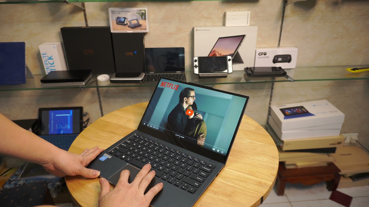 Trên tay nhanh Laptop Chuwi Larkbook màn cảm ứng 13.3 inch rất đẹp