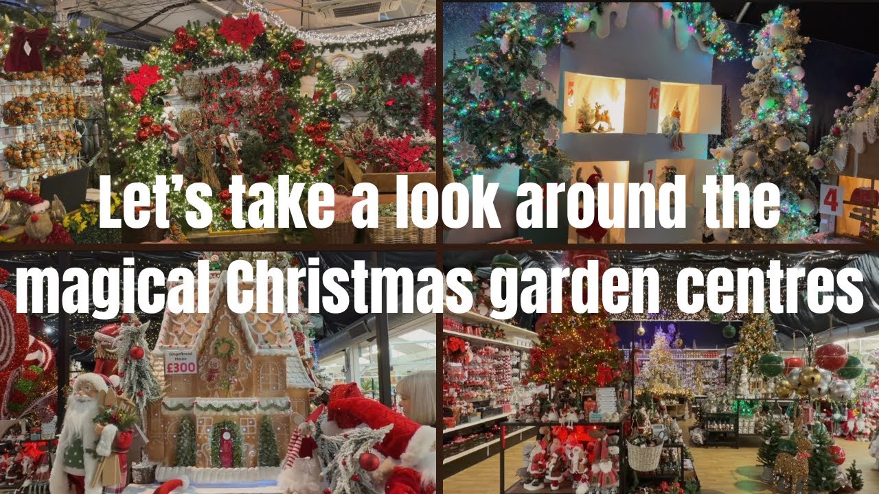 Garden centre Christmas magic ✨