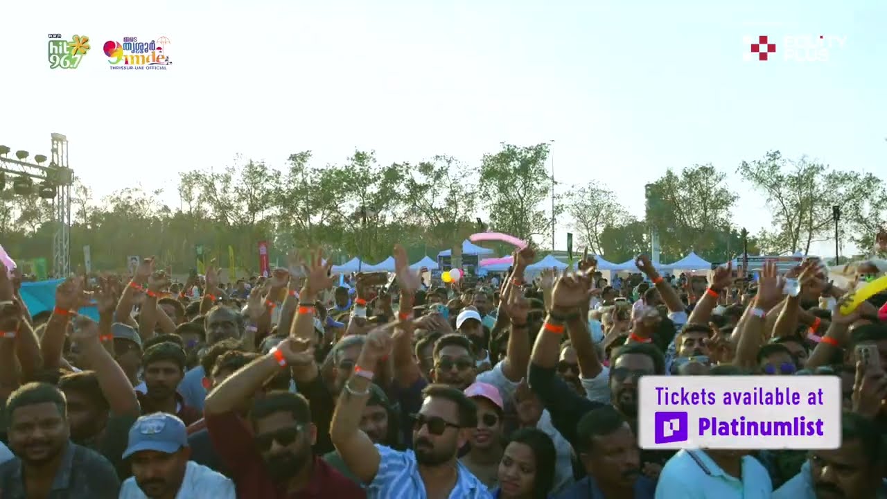 MMDE Thrissur Pooram Dubai 2025 | Dec 2 | Etisalat Academy | Equity Plus Dubai | Hit96.7FM#thrissur