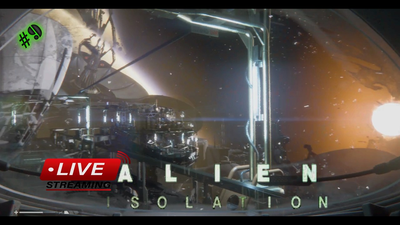 WHERE DID IT COME FROM?! Alien Isolation #9 Ft. SkyllaFaith