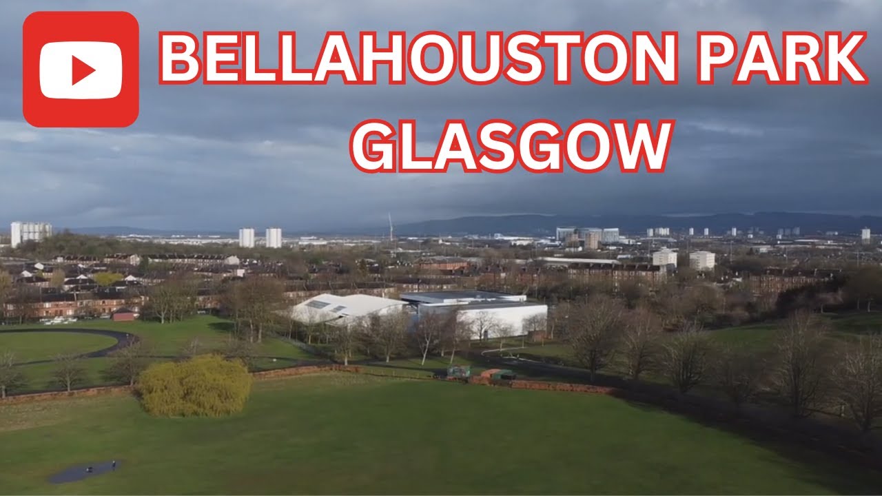 Bellahouston Park Glasgow Drone Footage