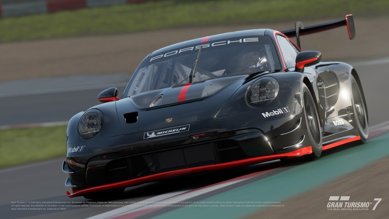 Gran Turismo 7 Testing new Porsche 911 GT3 R (992) 22' at Redbull Ring