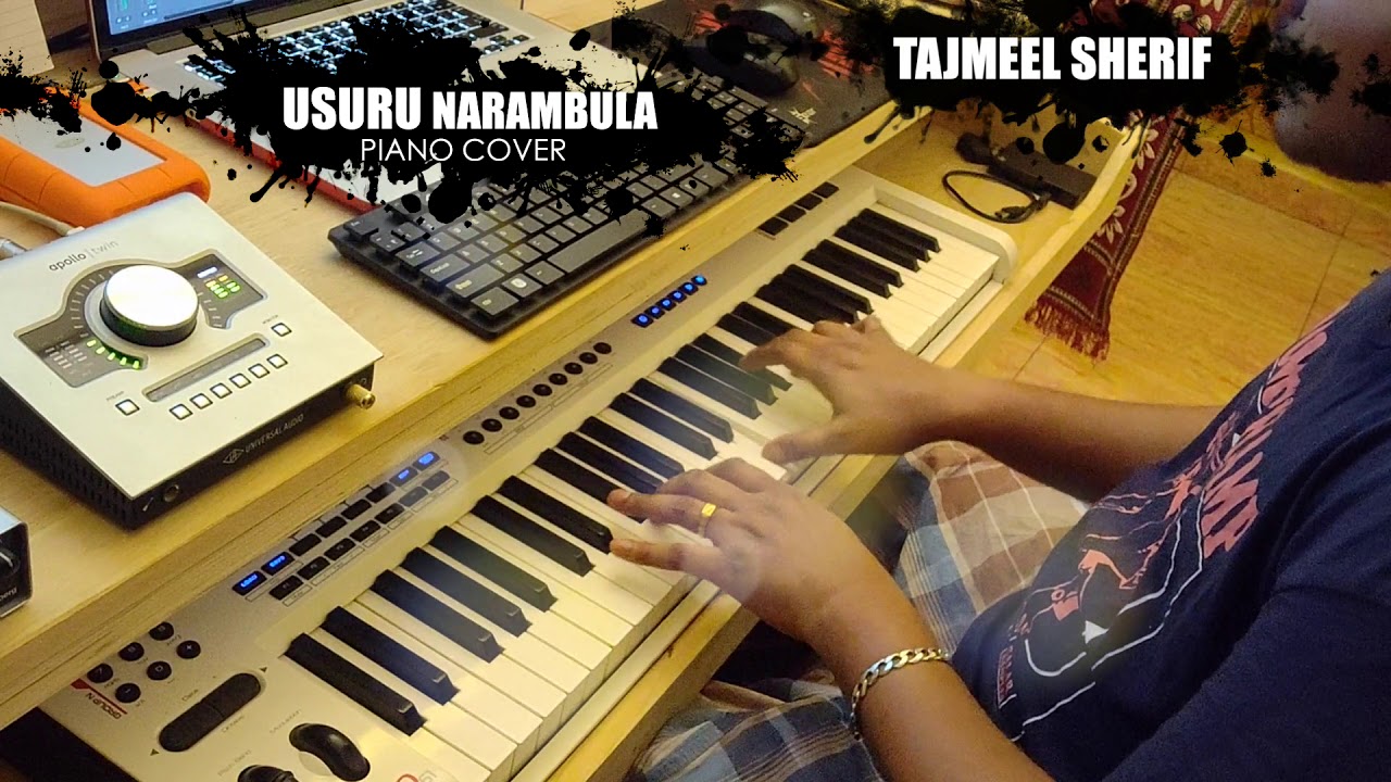 USURU NARAMBULA NEE ( Piano Cover ) by Tajmeel Sherif | Irudhi Suttru | Santhosh Narayanan | Dhee
