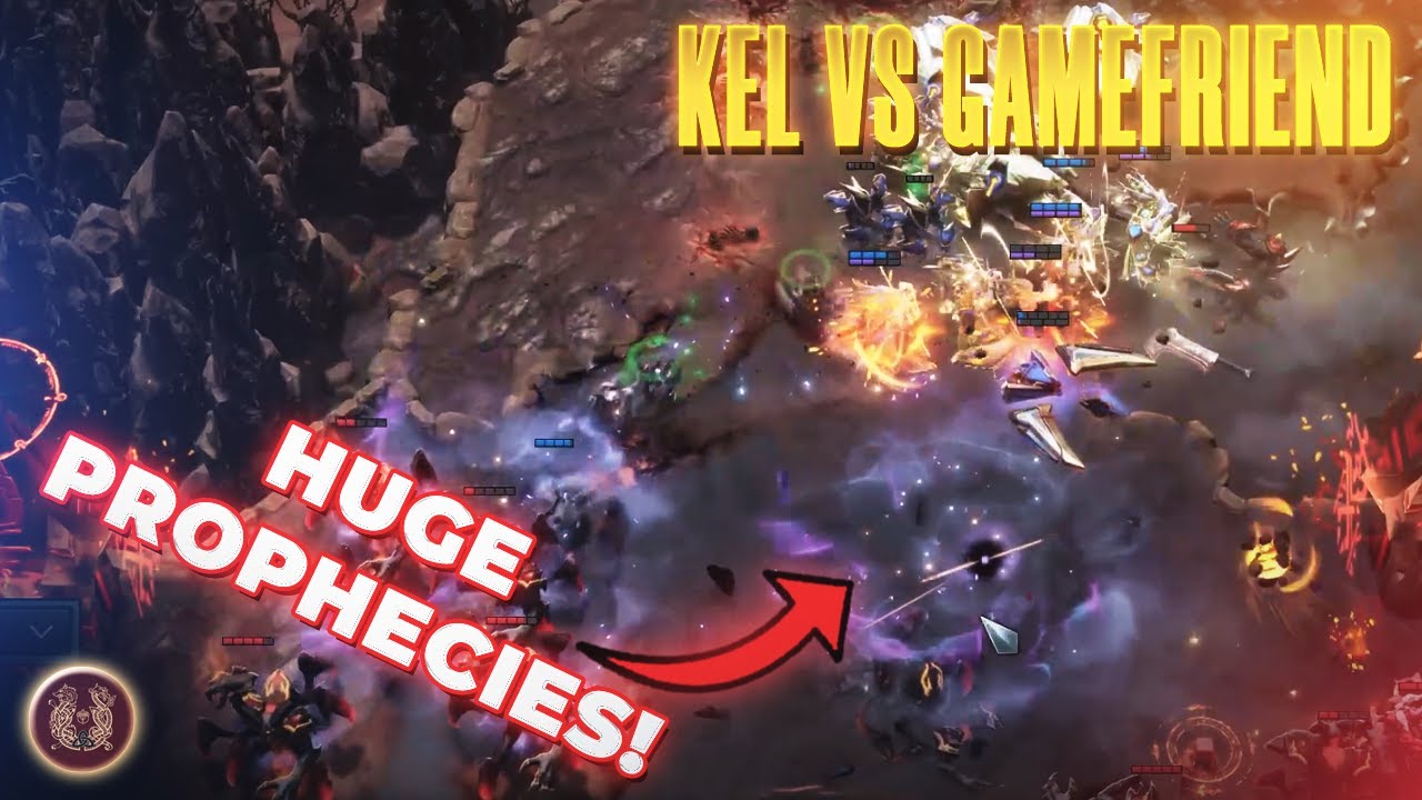 New Maps and Crazy Prophecies! | Kel vs GameFriend Bo3 (Stormgate)