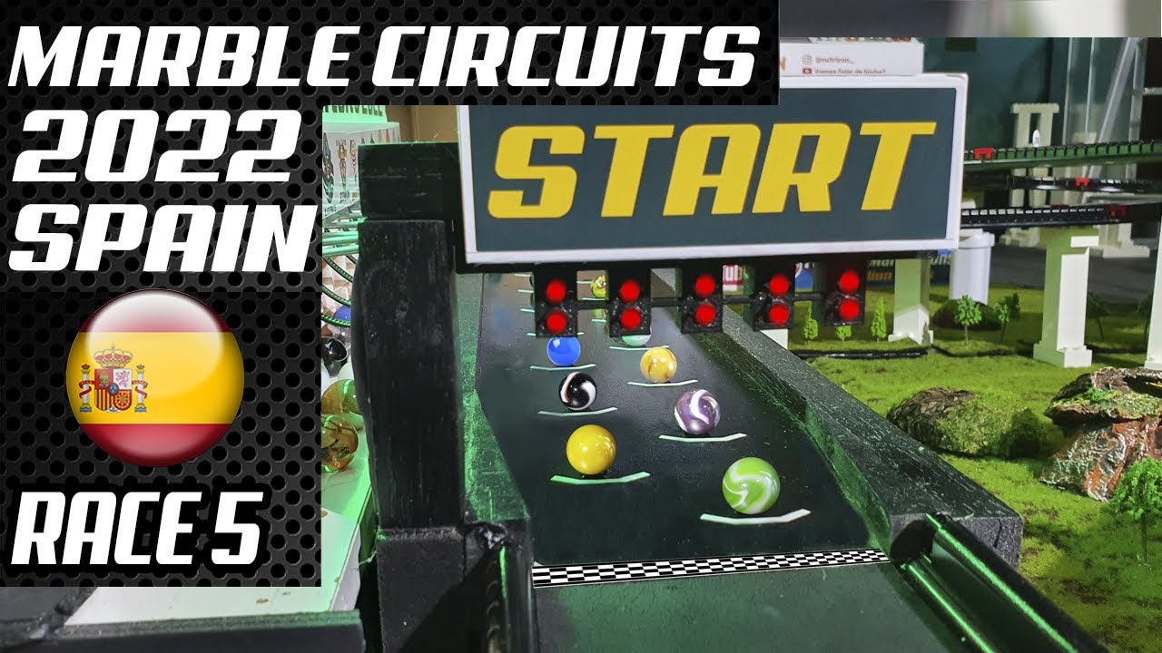 MARBLE CIRCUITS 2022 -  RACE 5  CATALUNYA GP  by Fubeca's Marble Runs