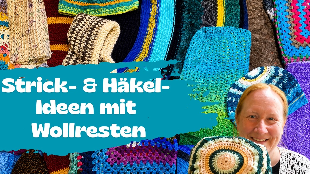 Wollreste: 20 Jahre, 1 Leidenschaft – Strick- & Häkel- Accessoires für mich #häkeln #stricken