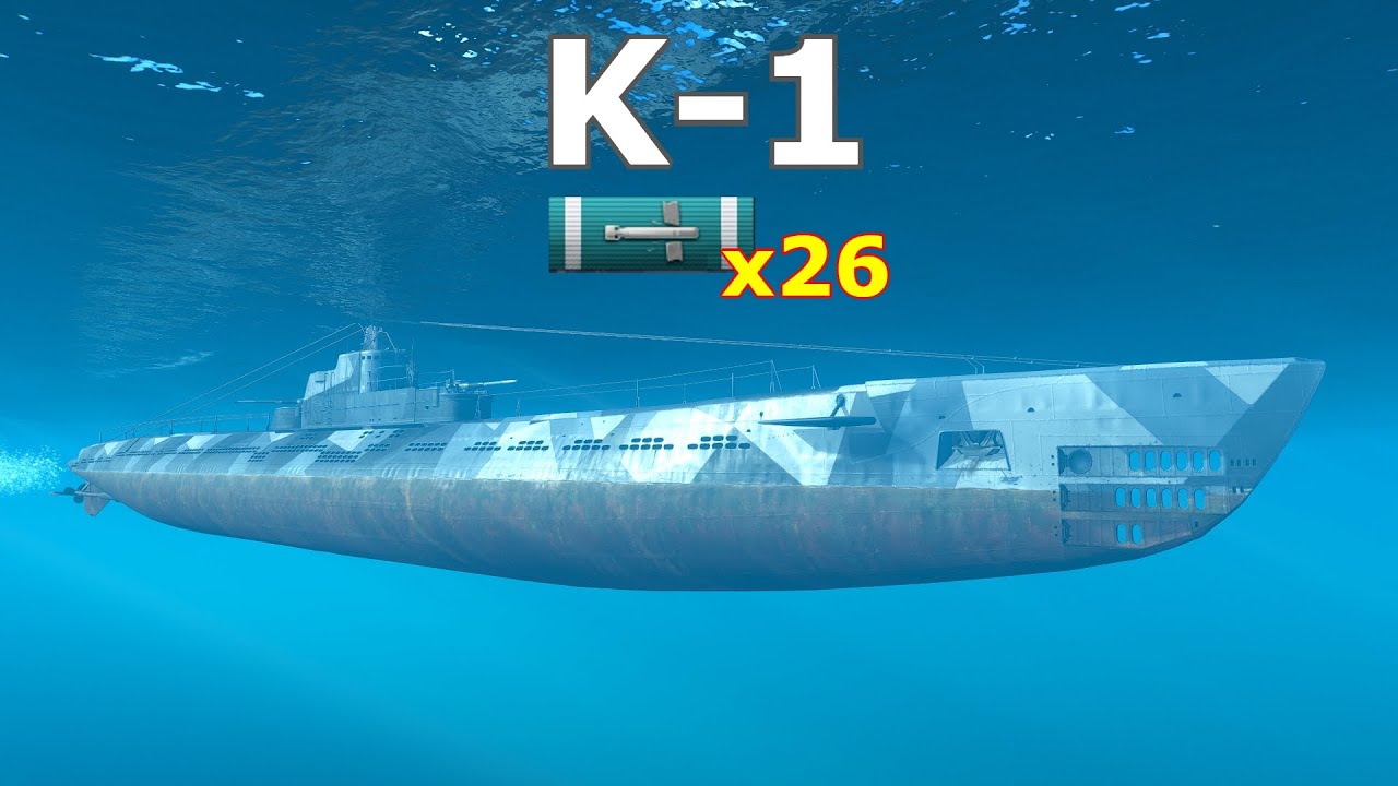 World of WarShips K-1 - 3 Kills 204K Damage