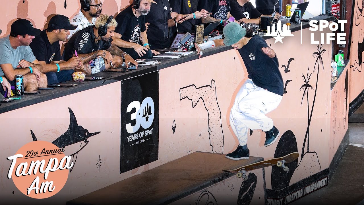 Tampa Am 2023: Independent Best Trick - SPoT Life - Kento Urano, Madu Teixeira, Carlos Garcia