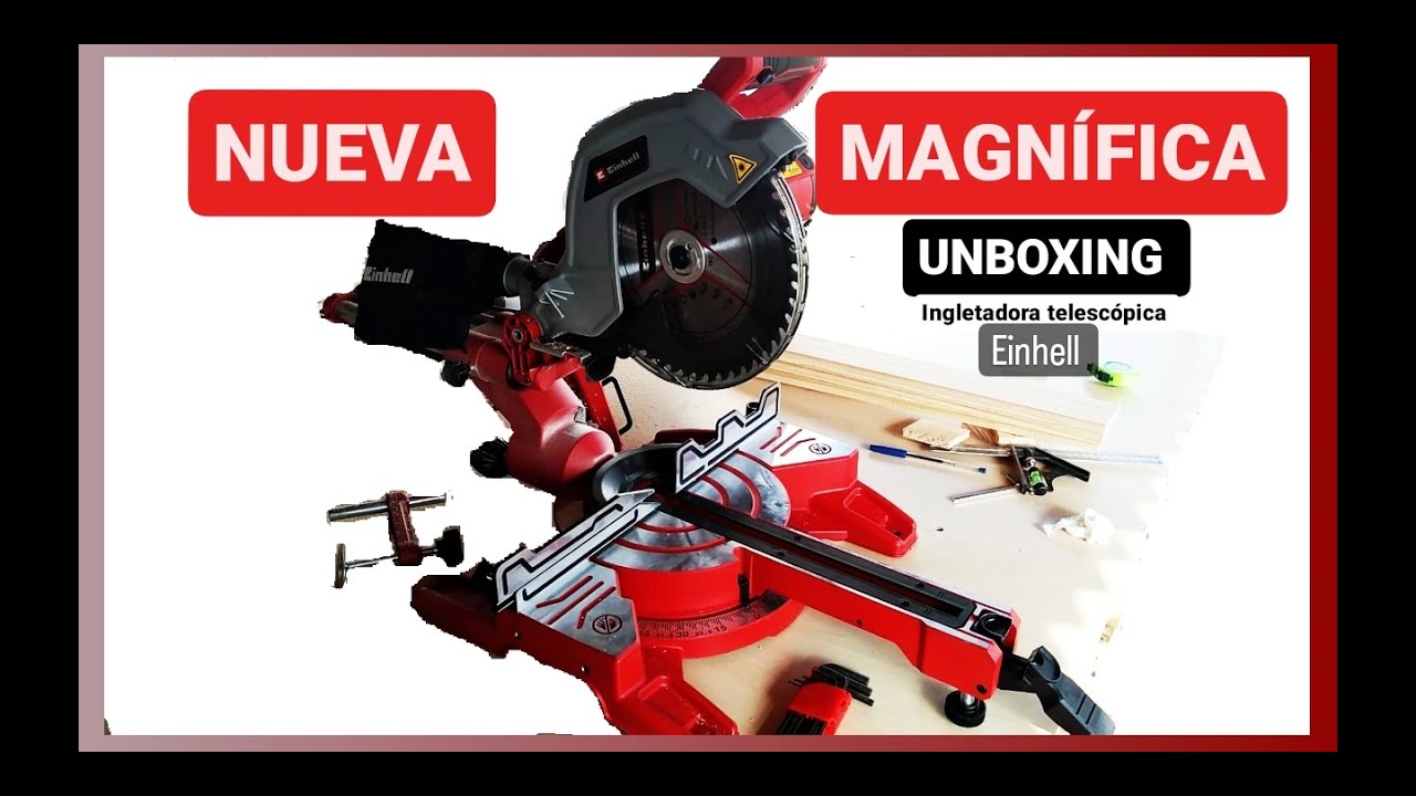 UNBOXING - INGLETADORA TELESCOPICA einhell - Modelo TC-SM 254