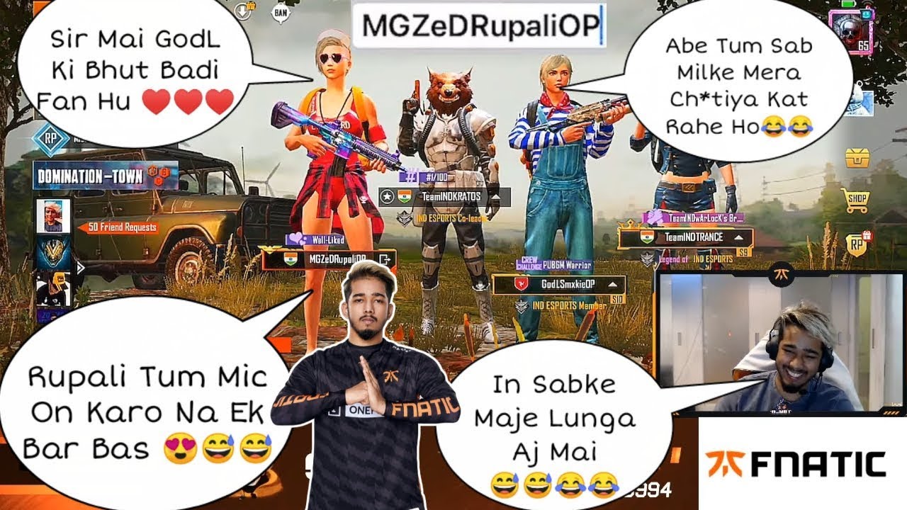 Scout Changed His Name As RupaliOP (Part 2) 😂 | Trolling GodL Smokie, Xz1st And Others | Scout PubG