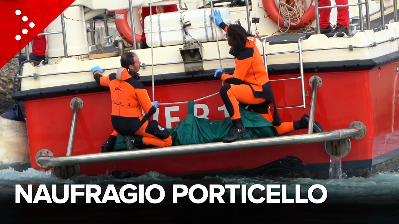 Naufragio Bayesian al largo di Porticello (Palermo): individuati e recuperati due corpi